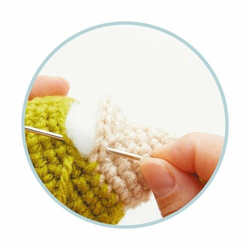 頭と胴体を縫い合わせる イメージ4