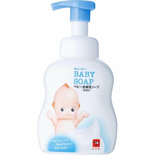 ベビーソープおすすめ 西松屋 キューピー ベビー全身泡ソープ イメージ
