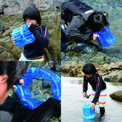 水中がはっきり見える! ワクワクが止まらない水中メガネ イメージ2