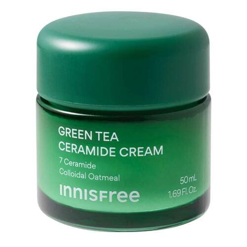 保湿クリームおすすめ イニスフリー グリーンティー セラミド バリア クリーム イメージ
