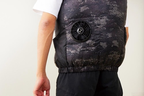 ファン付きベストおすすめ コーコス信岡 ボルトクール日傘遮熱® フーディーベストG-7719 イメージ2