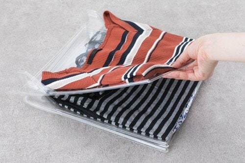 ［Tシャツ］重ねても仕切りで出し入れスムーズ イメージ