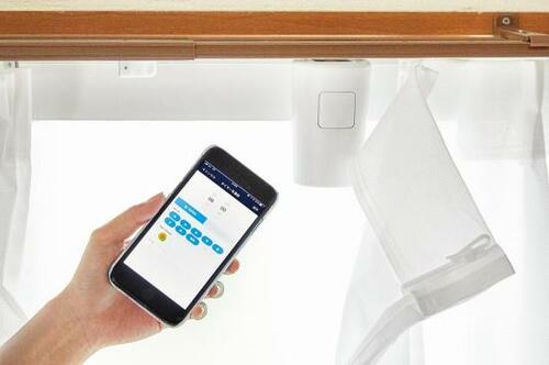 開閉したい時間をスマホで設定！ イメージ