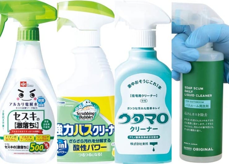 最終兵器発見！お風呂掃除洗剤のおすすめベストバイ格付7選