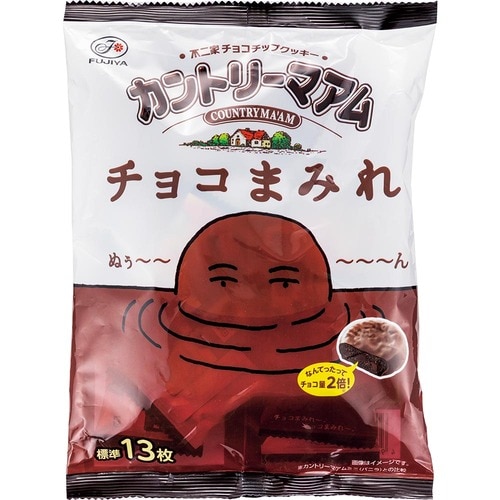 不二屋「カントリーマアム チョコまみれ」
