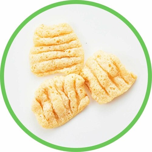 栄養補助スナックおすすめ おやつカンパニー BODY STAR サクサク食感 プロテインスナック サワークリームオニオン味 イメージ2