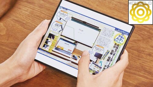 約7.6インチの大画面で動画も読書も高クオリティ 折りたたみスマホおすすめ イメージ2