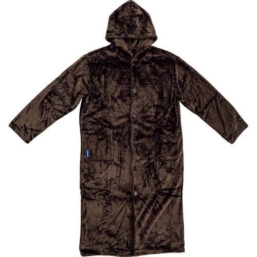 着る毛布おすすめ mofua プレミアムマイクロファイバールームウェア Heatwarm発熱 +2℃ タイプ イメージ