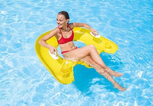 ハンドル付きで座りやすい! 腰掛け型フロート イメージ2