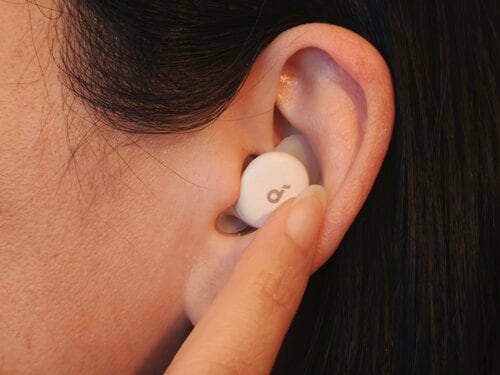 ダブルタップしてるところ