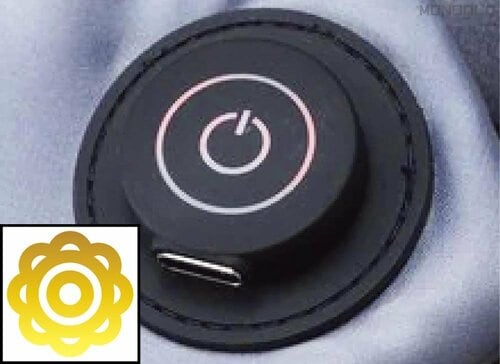 温度設定が一目でわかる ルル「nerugoo 充電式ホットアイマスク」おすすめ イメージ