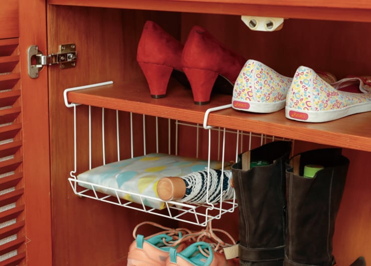 「雨具はここに」キッチン用品を玄関で使っちゃうまさかのアイデア
