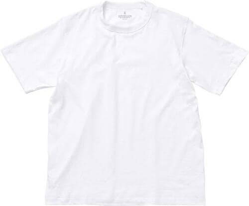 GU「コットンクルーネックTシャツ」