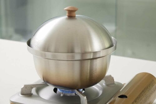 金属製で早く燻せる