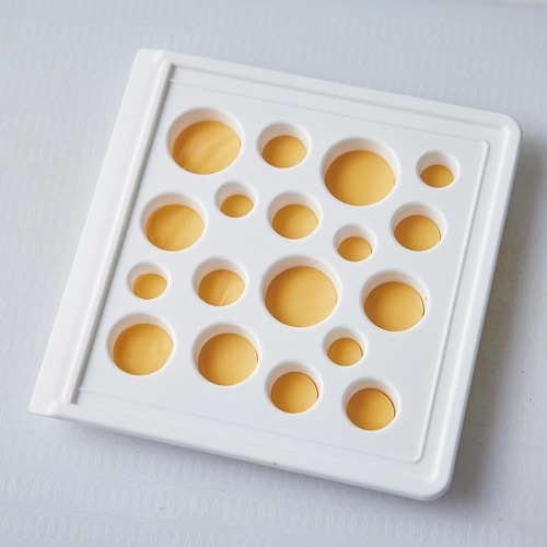28位:小久保工業所「のせデコチーズ抜き型(網目・水玉)」 ダイソーおすすめ イメージ3