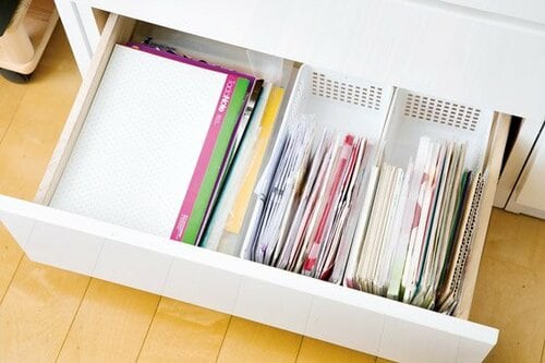引出しに仕切りなしはNG!100均カゴを自在に組み合わせる イメージ3
