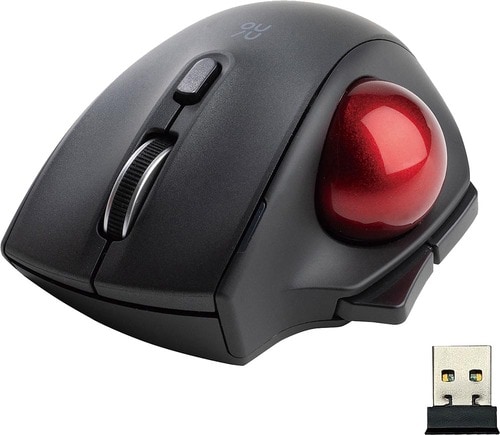 手の小さい人でも安心の小型トラックボール サンワサプライ「400-MAWTB180」 イメージ