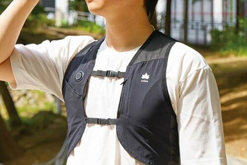 ファンタイプよりすっきり着られる! ペルチェベスト おすすめおすすめ イメージ