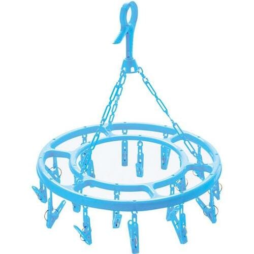 ちょい干しに最適な「カラフルピンチハンガー丸型」 イメージ