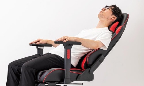 テスト2:リクライニング ゲーミングチェアおすすめ イメージ