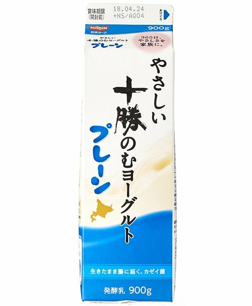 日清ヨーク:やさしい十勝:のむヨーグルト 900g