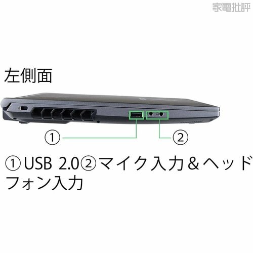 インターフェース ゲーミングノートPCおすすめ イメージ3