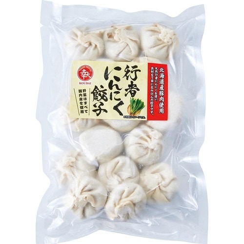 17位:【北海道】甘めで旨みたっぷり「行者にんにく餃子」 餃子おすすめ イメージ