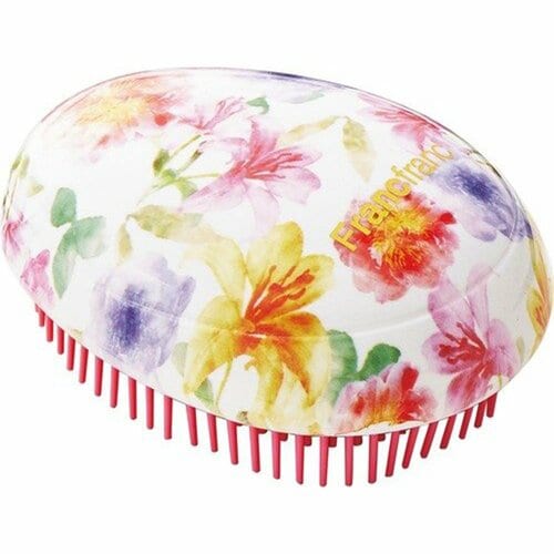 ヘアブラシおすすめ フランフラン ファンファン アンタングル ヘアブラシ フローラルS イメージ1