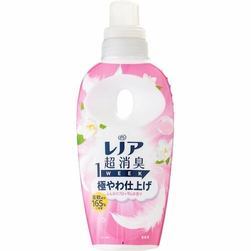 柔軟剤おすすめ P&G レノア超消臭 1WEEK 極やわ仕上げ ふんわりブロッサムの香り イメージ