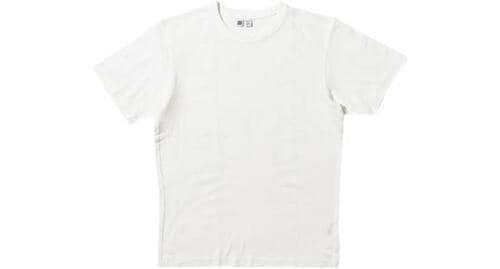 ユニクロ(UNIQLO):スーピマコットン クルーネックTシャツ:洋服