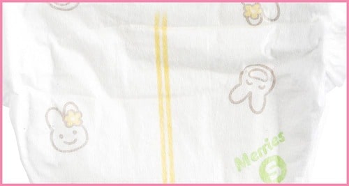 おしっこサインが見やすい テープタイプ紙おむつおすすめ イメージ