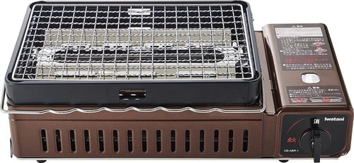 手軽なサイズでこんがり！ イワタニ「炉ばた焼器 炙りや CB-ABR-1」 イメージ