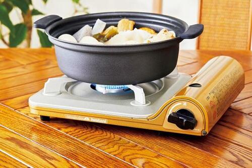 コンロなのにスタイリッシュなイワタニ「カセットフー達人スリムⅢ」 イメージ2