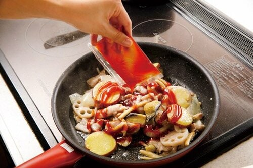 野菜を食べたいときの和食ごはん！ 豚肉と5種野菜の甘酢炒め イメージ5