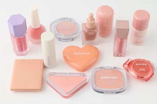 韓国チークのテスト方法 韓国チークおすすめ イメージ