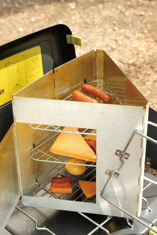 コンパクトサイズながら鉄製！コレがあればすぐに燻製できます イメージ