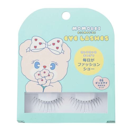 ナチュラルつけまつげおすすめ モモレイコスメティックス アイラッシュ 02 ピンコアイ イメージ