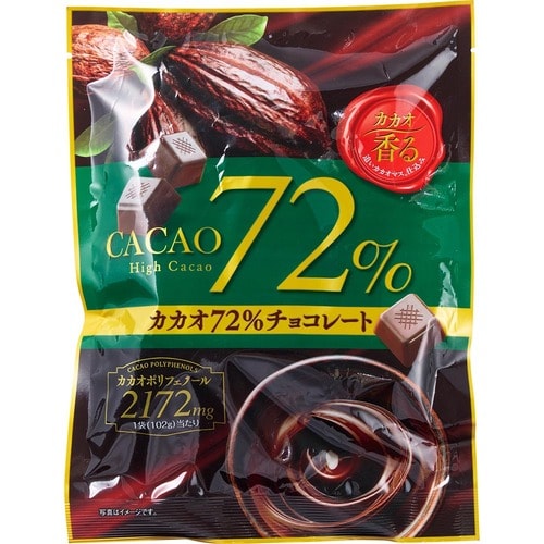 高カカオチョコレートおすすめ 大一製薬 カカオ72%チョコレート イメージ