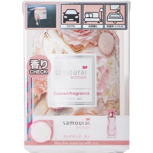 5位: 香りの強さはっきり!コンパクト缶タイプ|samourai woman フレグランス カン サムライウーマン 玄関用芳香剤おすすめ イメージ