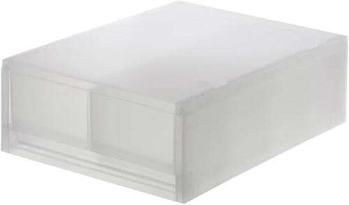 「ポリプロピレンケース・引出式・浅型・2個」