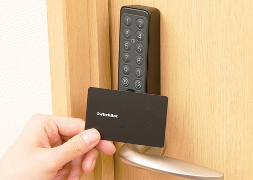 専用のカードキーでも開けられる スマートロックおすすめ イメージ