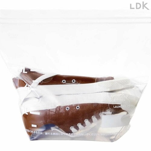 厚手の袋なので立てて置ける つけ置き洗いグッズおすすめ イメージ