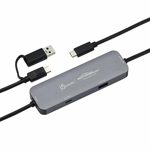 j5create「JCH422 iPad/iPhone to Windows PC クロスリンクハブ」おすすめ j5create JCH422 iPad/iPhone to Windows PC クロスリンクハブ イメージ1