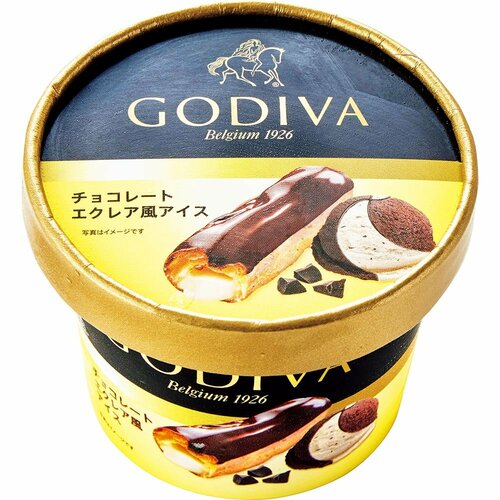 アイスクリームおすすめ ゴディバ カップアイス チョコレートエクレア風アイス イメージ