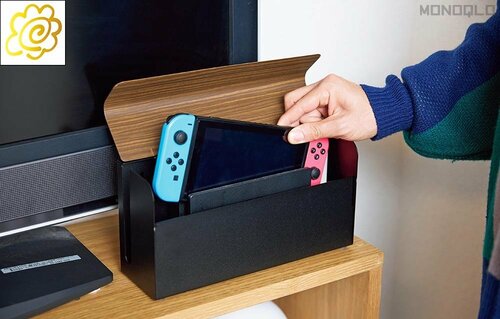 ドックごと入れても余裕たっぷり ゲームコントローラー収納おすすめ イメージ
