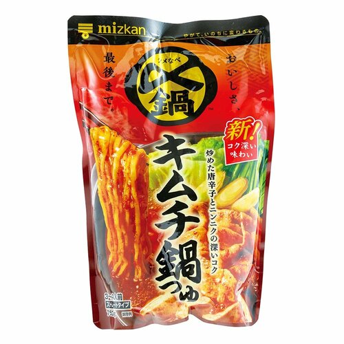 鍋の素おすすめ ミツカン 〆まで美味しいキムチ鍋つゆ イメージ
