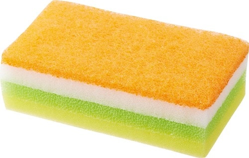 DCM「贅沢泡スポンジ 抗菌ソフトタイプ」 キッチンスポンジおすすめ イメージ