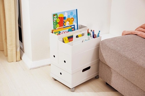 物が取り出しやすく出しっぱなしでも中身が見えない 無印良品のおすすめおすすめ イメージ