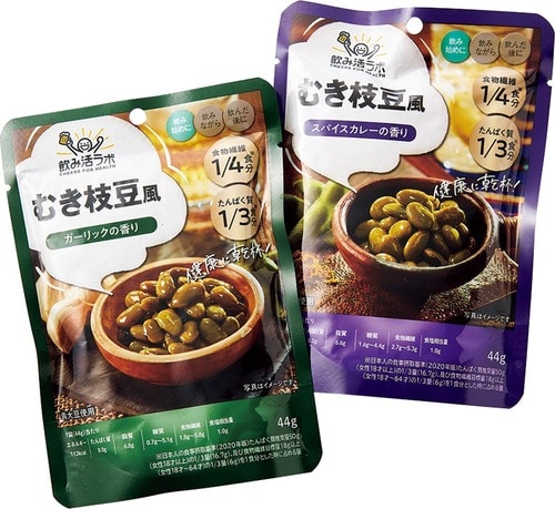 4位: チビチビやるときのお供に「むき枝豆風 お試し4袋セット」 イメージ