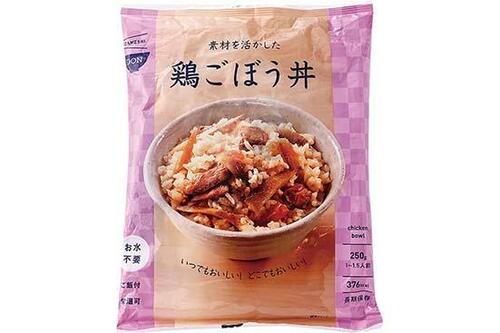 杉田エース「IZAMESHI DON 素材を活かした 鶏ごぼう丼」のイメージ